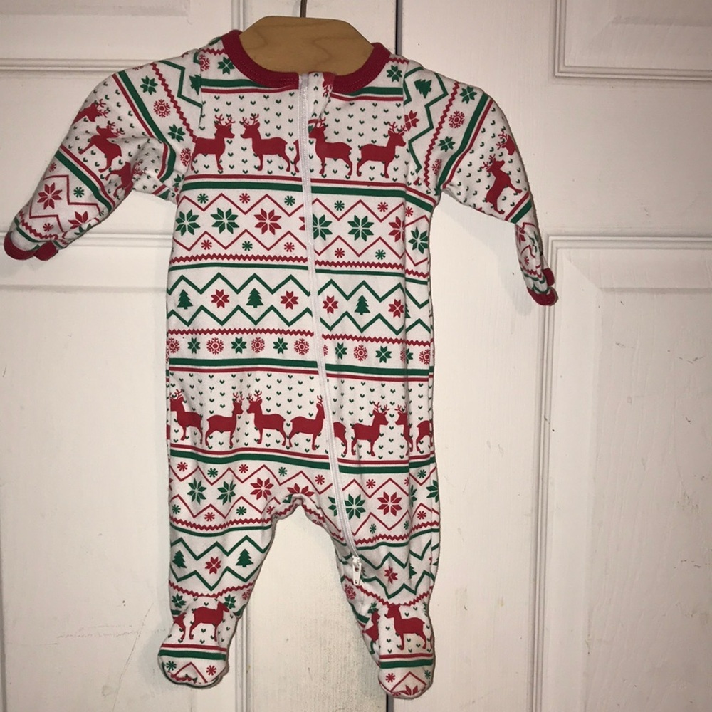 Festive Newborn’s Onesie